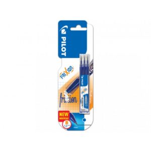 Pilot FriXion Ball & Clicker navulling (blauw) 1,0mm – 3stuks
