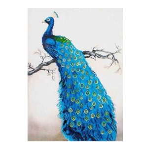 Diamond Dotz – Blue Peacock 60x84cm