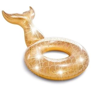 Zwemring (147x107x79cm) – GLITTER MERMAID TAIL