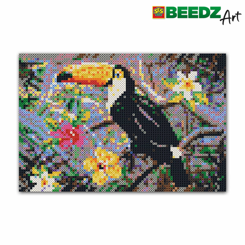 SES Creative - Beedz Art - Toekan - Afbeelding 2