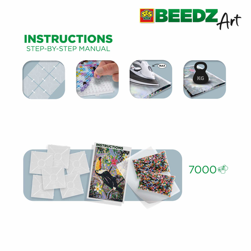 SES Creative - Beedz Art - Toekan - Afbeelding 3