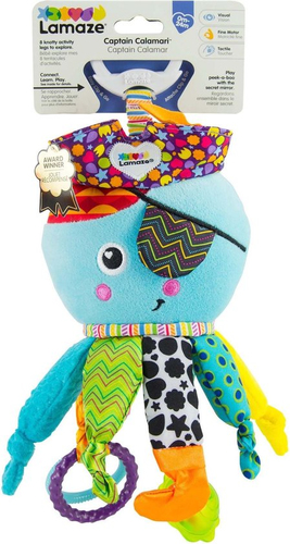 Lamaze - Activiteitenknuffel - Kapitein Kalimari - Afbeelding 2