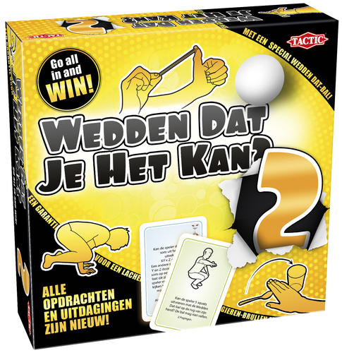 Wedden dat je het kan?