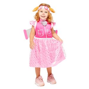 Paw Patrol – Kostuum Deluxe Skye, 3-4 jaar