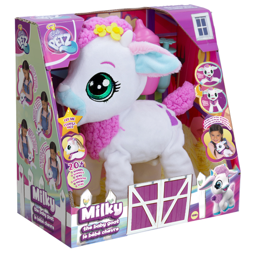 Club Petz - Geit Milky (interactieve knuffel) - Afbeelding 5