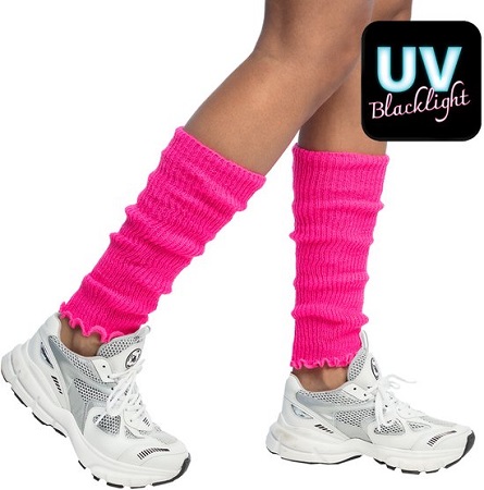 Beenwarmers Basic - Neon roze