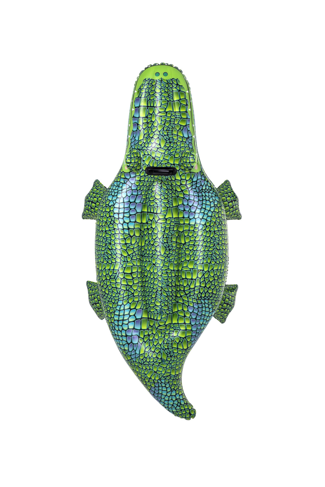 Opblaaskrokodil (medium) met handvaten (152x71cm) - Afbeelding 10