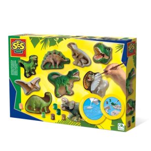 SES Creative – Gieten en schilderen – Dinowereld