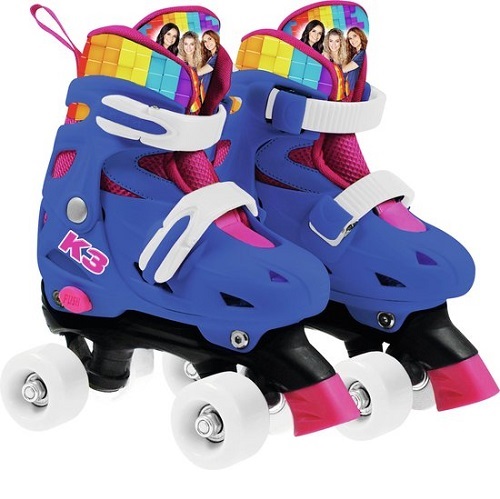K3 - Rolschaatsen "Regenboog" - maat 26/29