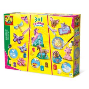 SES Creative – Gieten en schilderen – 3-in-1