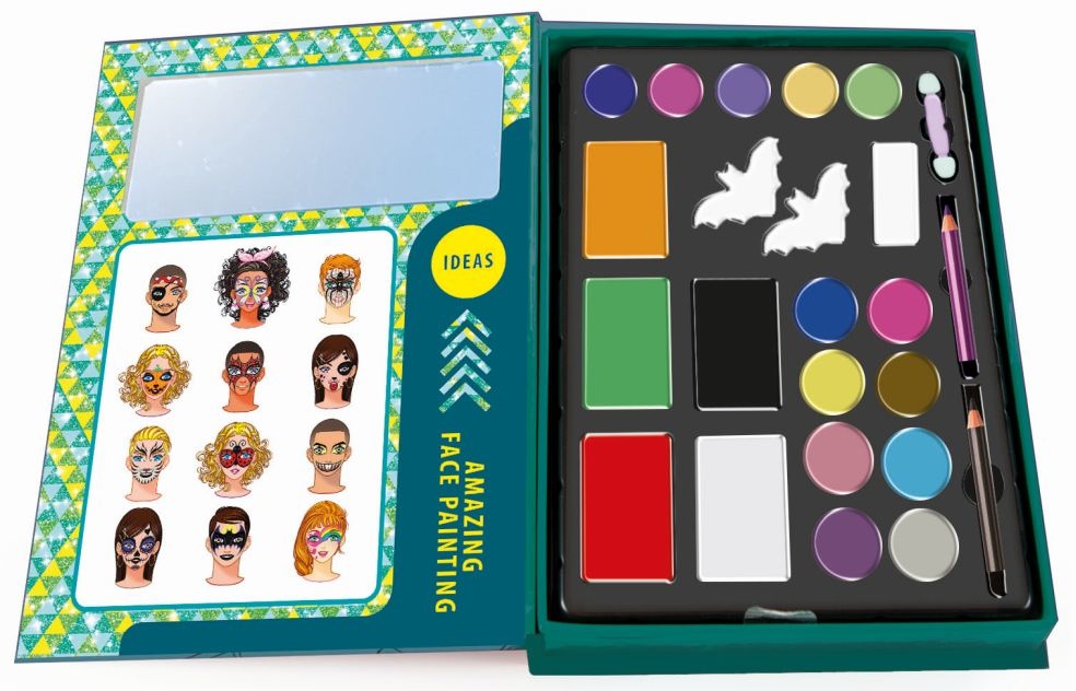 Crazy Chic - Make-up Book - Face Art Halloween - Afbeelding 2