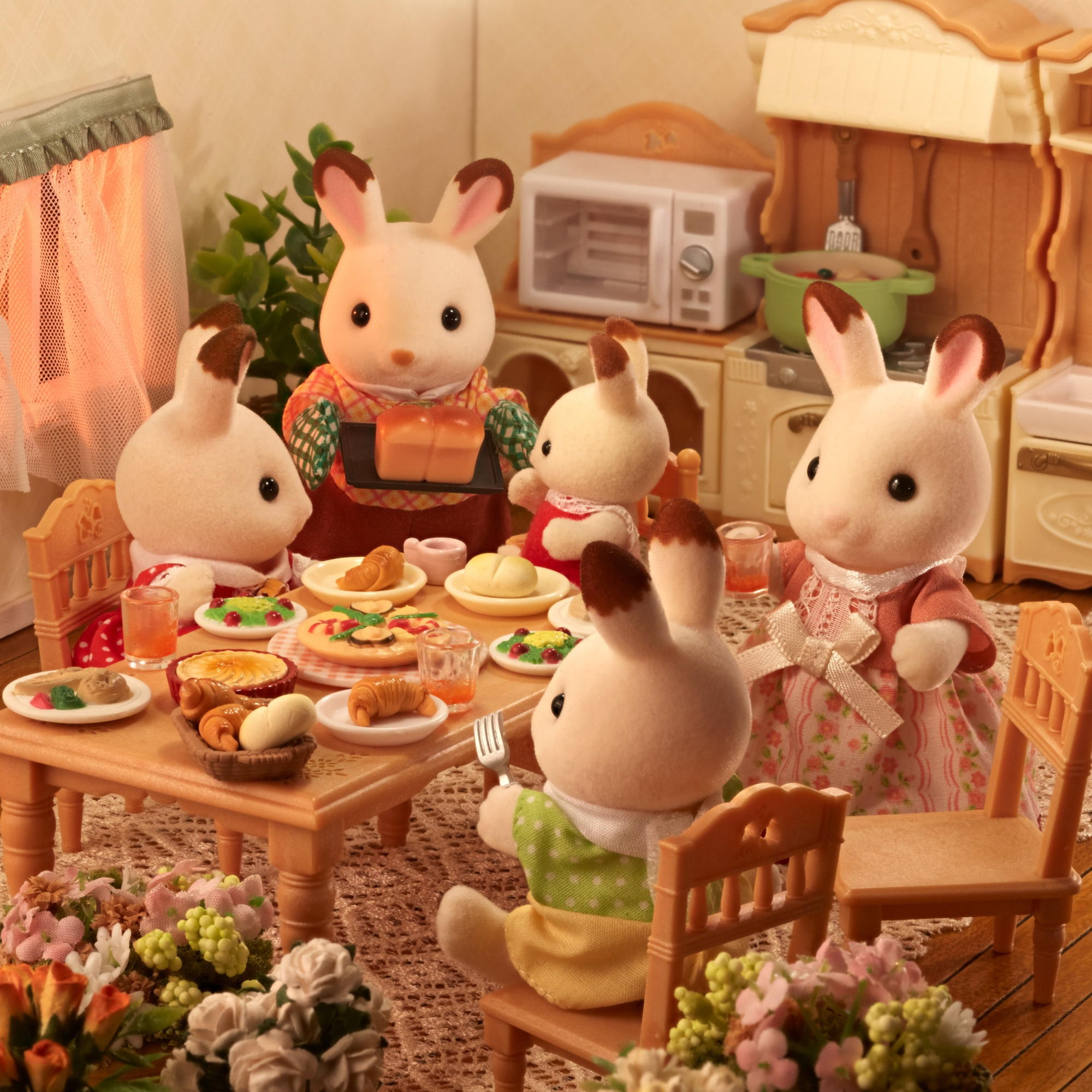 Sylvanian Families - Familie Chocoladekonijn - Afbeelding 6