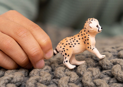 Schleich Wild Life - Jachtluipaard welp - Afbeelding 2