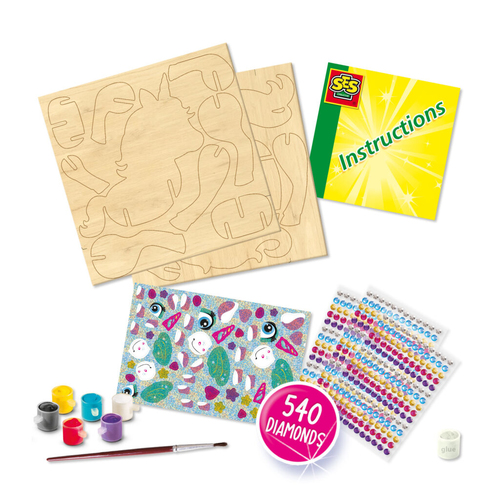 SES Creative - Diamond Painting - 3D Unicorns - Afbeelding 2