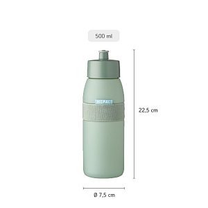 Sportbidon ellipse 500 ml – Nordic blue