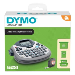 DYMO LetraTag – Label Maker LT-100T Azerty bureau model + Tape