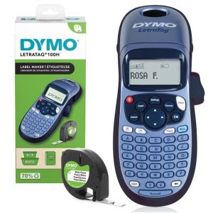 DYMO LetraTag Label Maker LT-100H +Tape