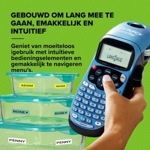 DYMO LetraTag Label Maker LT-100H +Tape