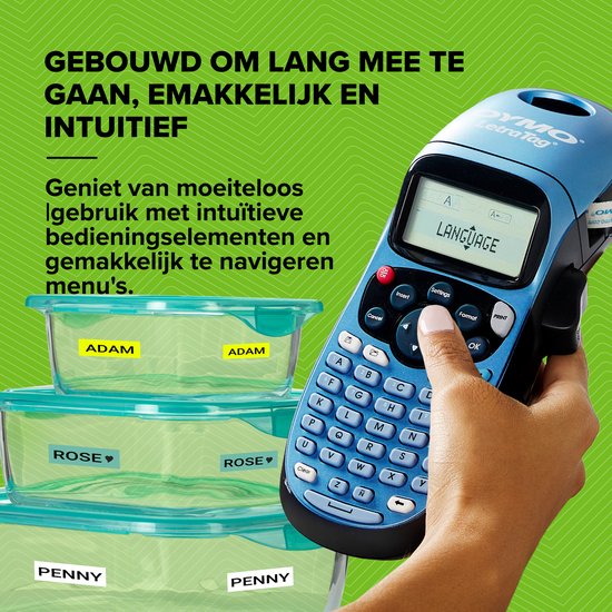 DYMO LetraTag Label Maker LT-100H +Tape - Afbeelding 2