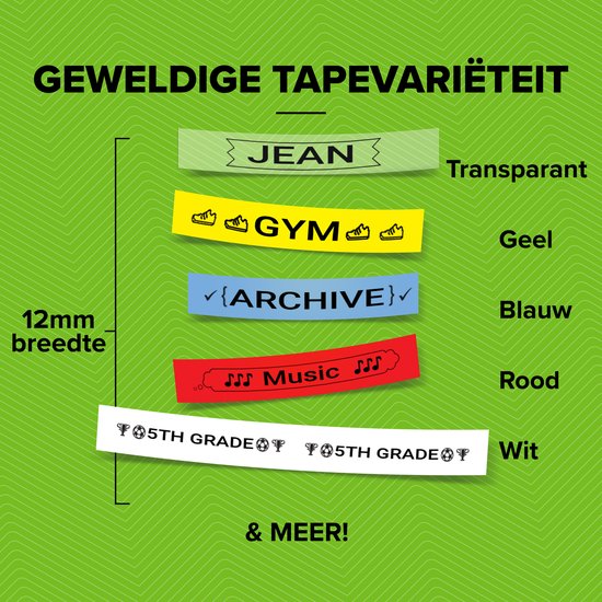 DYMO LetraTag Label Maker LT-100H +Tape - Afbeelding 3