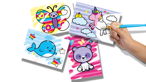 SES Creative - My First - Kleuren met water - Fantasie dieren - Afbeelding 2