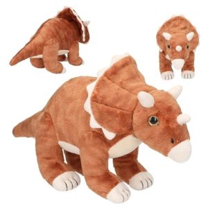 Dino World – Knuffel Triceratops (30cm)