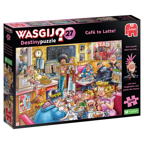 Wasgij Destiny 27 - Van Cafetaria Naar Koffiebar! (1000 Stukjes)