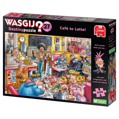 Wasgij Destiny 27 - Van Cafetaria Naar Koffiebar! (1000 Stukjes) - Afbeelding 2