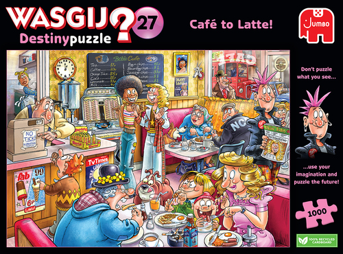Wasgij Destiny 27 - Van Cafetaria Naar Koffiebar! (1000 Stukjes) - Afbeelding 3