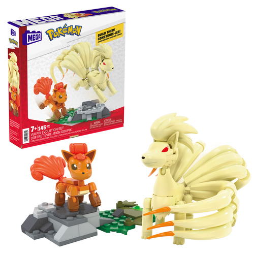Mega Construx Pokémon - Vulpix Evolution Set