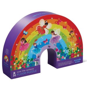 Crocodile Creek Puzzelbox Over de regenboog (36st)