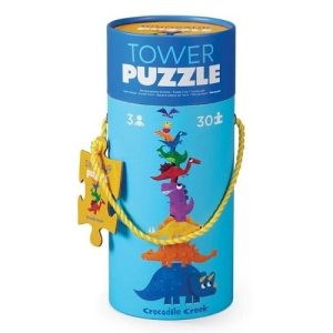 Crocodile Creek Tower Puzzel (30stuks) – Dinosaurus