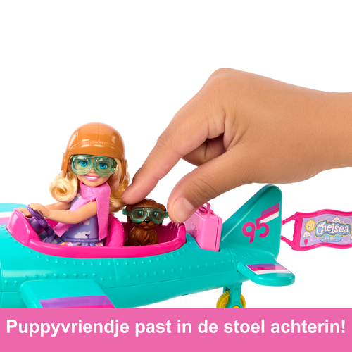 Barbie Chelsea Can Be Plane Doll and Playset - Afbeelding 10
