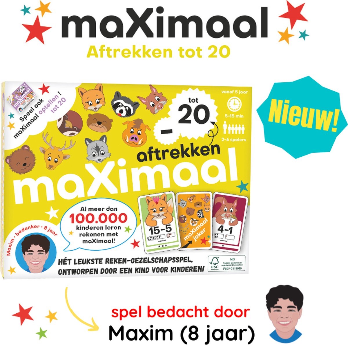 maXimaal - Aftrekken tot 20