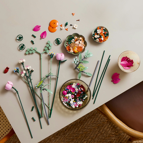 LEGO Botanicals - Roze boeket - 10342 - Afbeelding 5