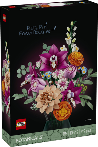 LEGO Botanicals - Roze boeket - 10342 - Afbeelding 7