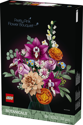 LEGO Botanicals - Roze boeket - 10342 - Afbeelding 8