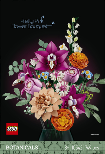 LEGO Botanicals - Roze boeket - 10342 - Afbeelding 9