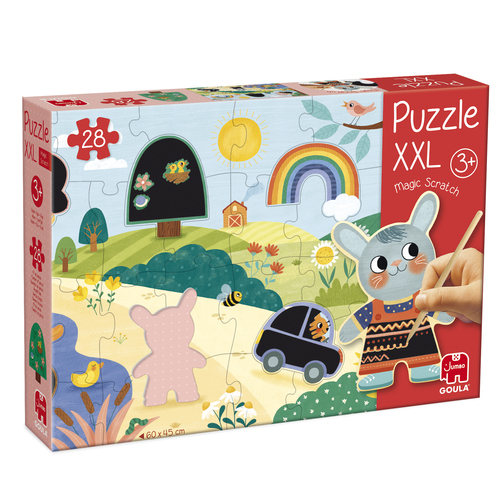 Goula - XXL Magische kraspuzzel 28st