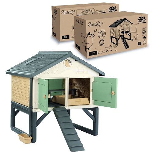 Smoby Life - Cluck Cluck cottage (Kippenhok voor 5 kippen)