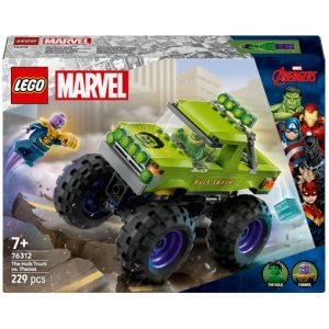LEGO Super Heroes Marvel De Hulk truck vs. Thanos 76312