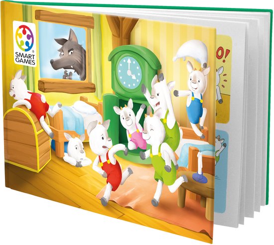 Smart Games - De Wolf en de 7 geitjes - Afbeelding 3