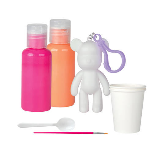Marble Bear pouring keyring set - Afbeelding 4