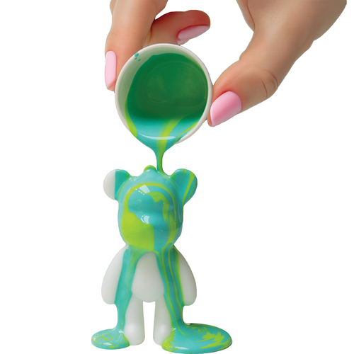 Marble Bear pouring keyring set - Afbeelding 9