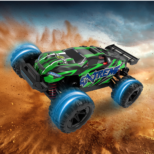 RC Nitro Racer Terreinwagen 1:18 - Afbeelding 9