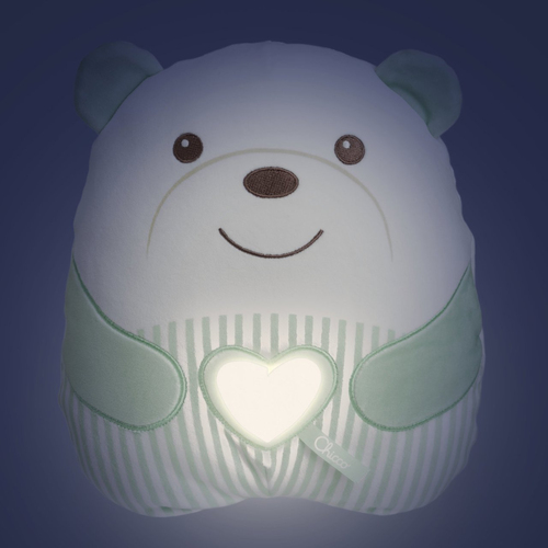 Chicco First Dreams - Tedere groene knuffelbeer - Afbeelding 3