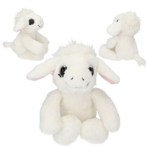 SNUKIS knuffel lam 25cm