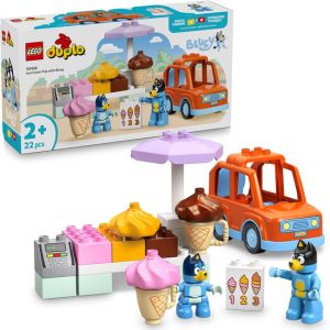LEGO DUPLO Bluey: Een IJsje Halen met Bluey Speelgoed Ijsjes Bouwpakket voo