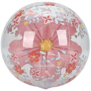 Little Dutch Pink Flowers Strandbal 3D Figuur