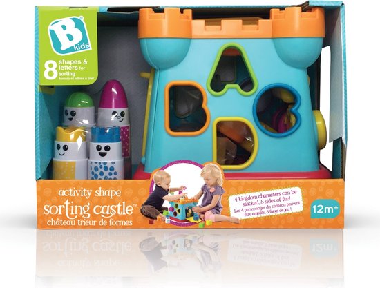 B-Kids - Activity Shape Sorting Castle - Afbeelding 3